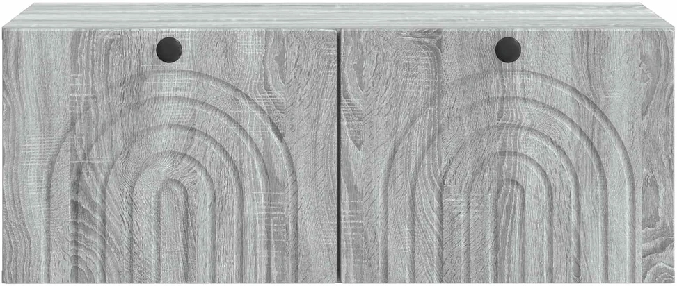 TV staliukas Sieninė TV spintelė Pilka sonoma ąžuolo 78,5 x 41 x 30 cm