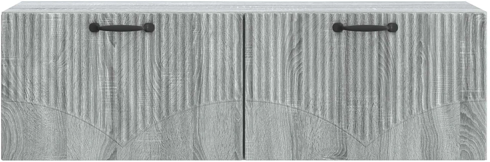 TV staliukas Sieninė TV spintelė Pilka sonoma ąžuolo 98 x 31 x 30 cm