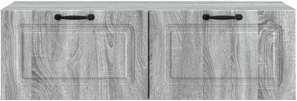 TV staliukas Sieninė TV spintelė Pilka sonoma ąžuolo 98 x 41 x 30 cm