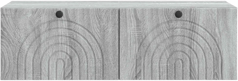 TV staliukas Sieninė TV spintelė Pilka sonoma ąžuolo 99 x 41 x 30 cm