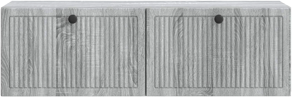 TV staliukas Sieninė TV spintelė Pilka sonoma ąžuolo 98 x 31 x 30 cm