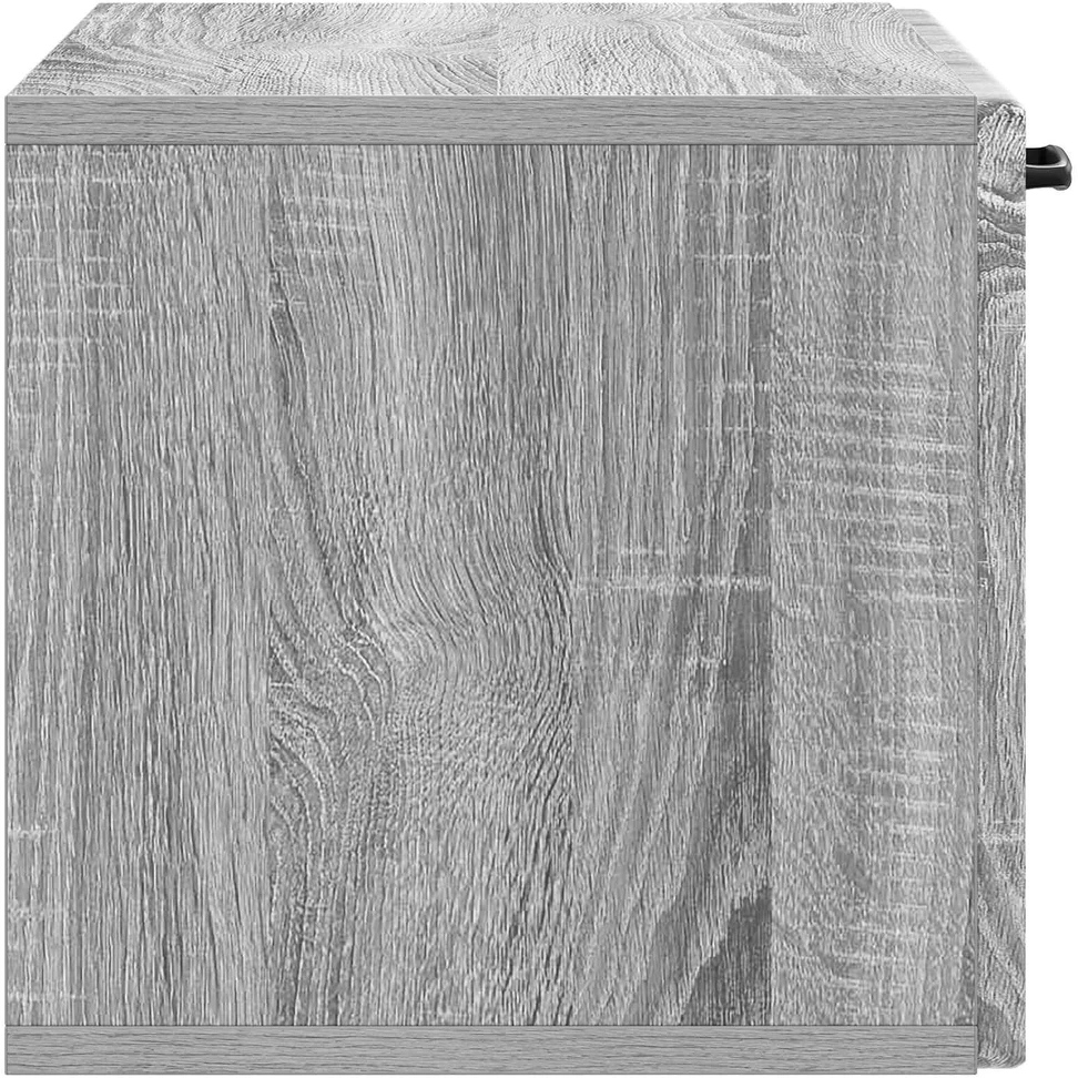 TV staliukas Sieninė TV spintelė Pilka sonoma ąžuolo 59,5 x 31 x 30 cm