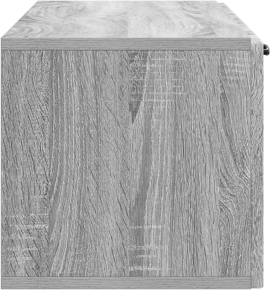 TV staliukas Sieninė TV spintelė Pilka sonoma ąžuolo 98 x 31 x 30 cm