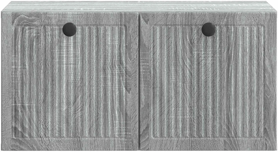 TV staliukas Sieninė TV spintelė Pilka sonoma ąžuolo 59,5 x 31 x 30 cm