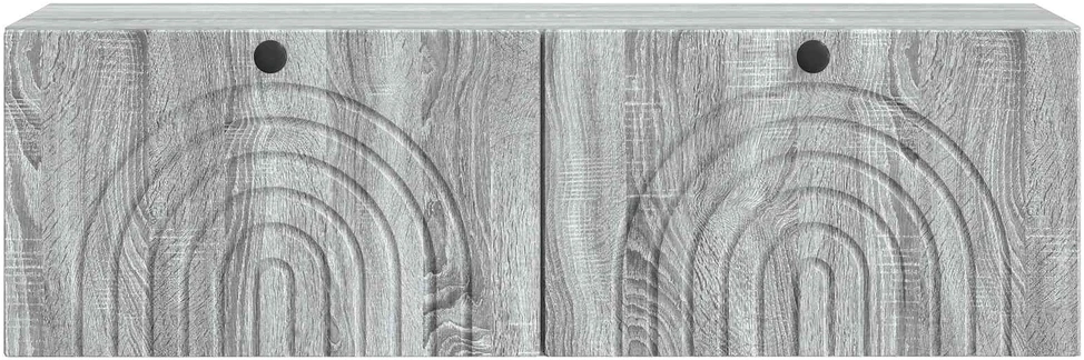 TV staliukas Sieninė TV spintelė Pilka sonoma ąžuolo 98 x 31 x 30 cm