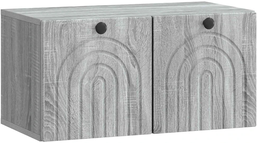 TV staliukas Sieninė TV spintelė Pilka sonoma ąžuolo 59,5 x 31 x 30 cm