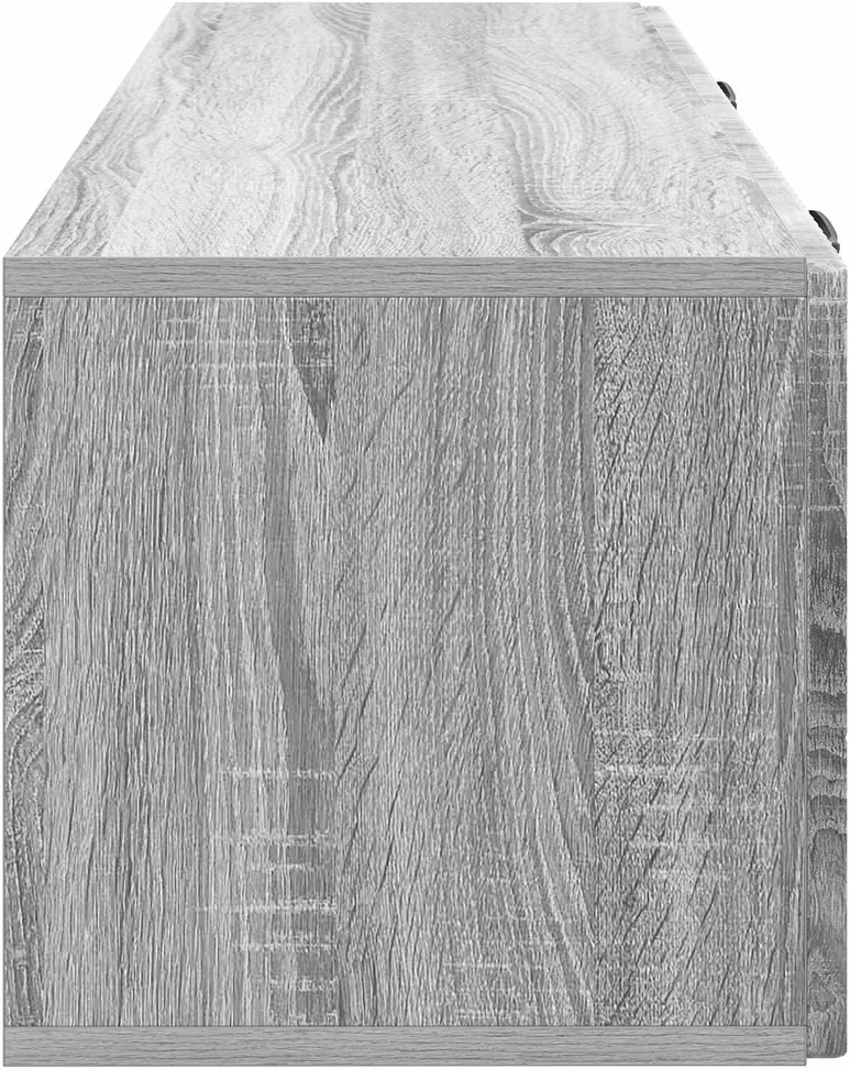 TV staliukas Sieninė TV spintelė Pilka sonoma ąžuolo 98 x 31 x 30 cm