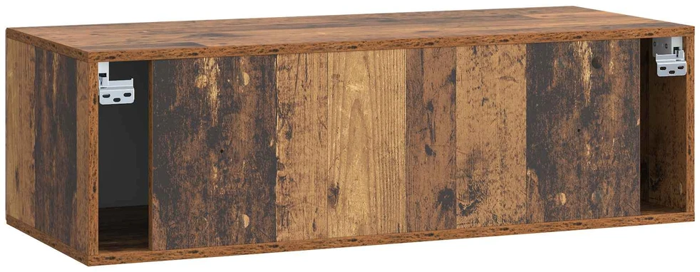 TV staliukas Sieninė TV spintelė Sendintos medienos 98 x 41 x 30 cm