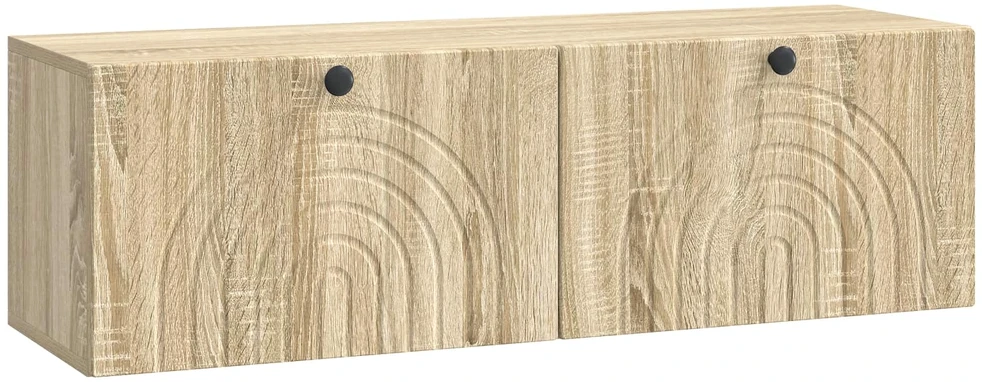 TV staliukas Sieninė TV spintelė Sonoma ąžuolas 98 x 31 x 30 cm