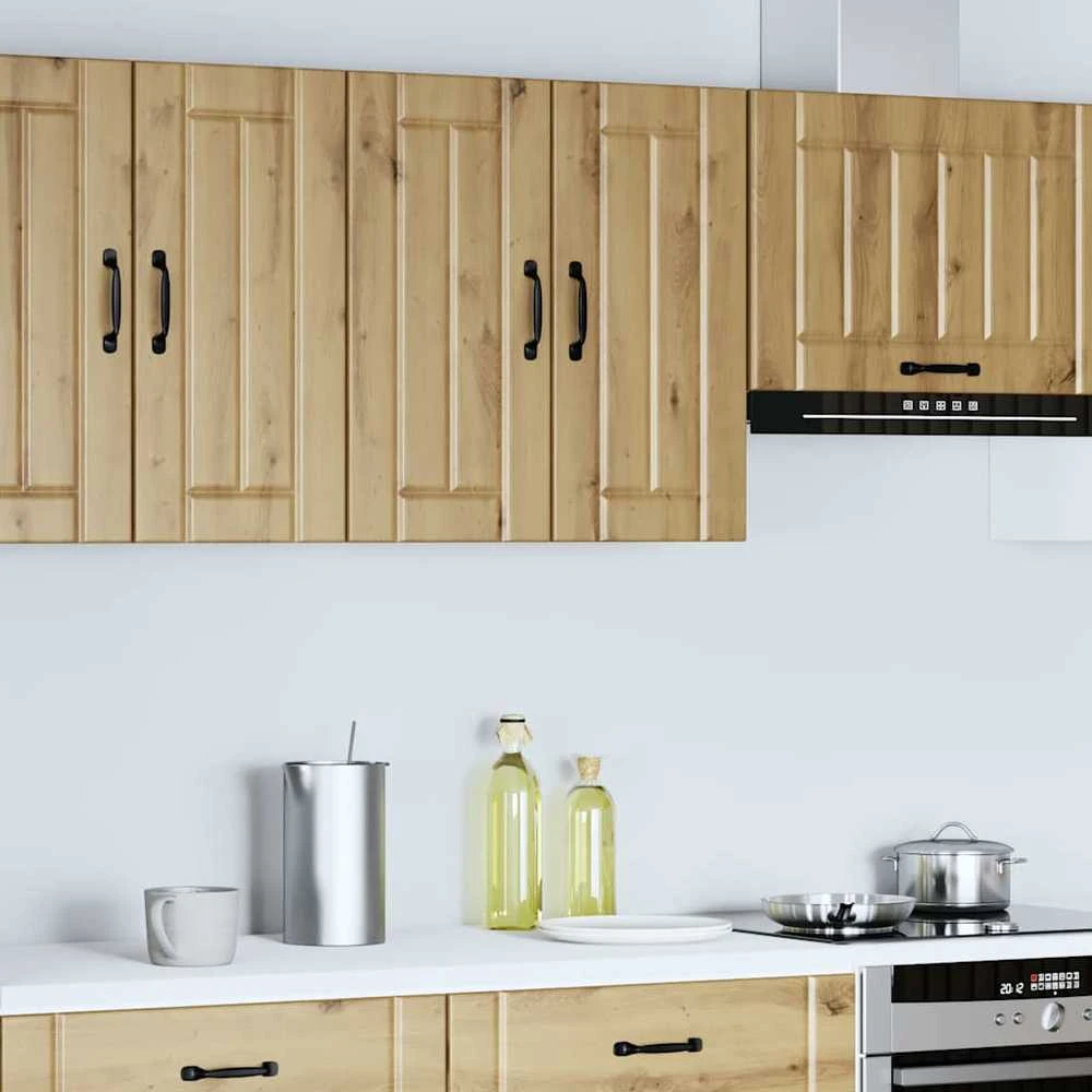 Sieninė virtuvės spinta "Lucca" Artisan Oak Engineered Wood