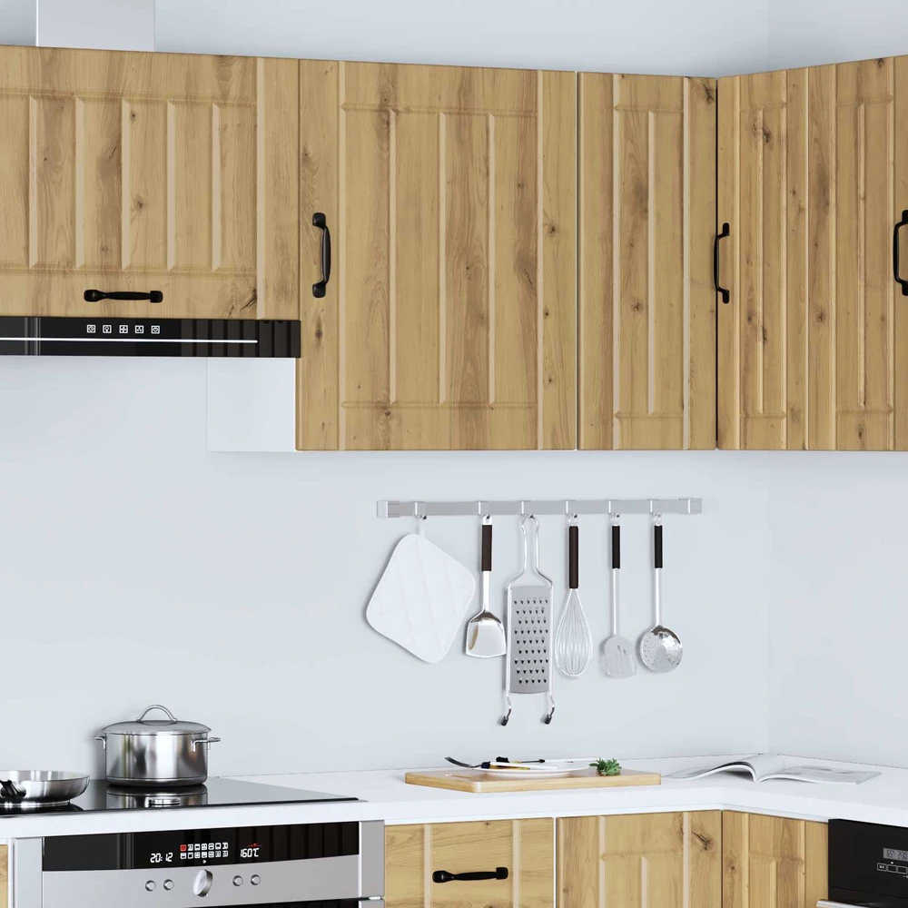Sieninė virtuvės spinta "Lucca" Artisan Oak Engineered Wood