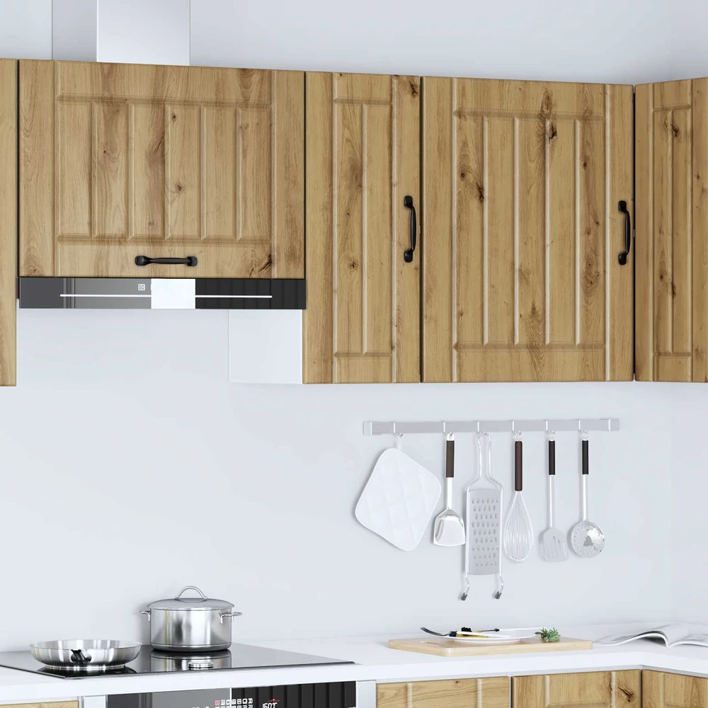 Sieninė virtuvės spinta "Lucca" Artisan Oak Engineered Wood