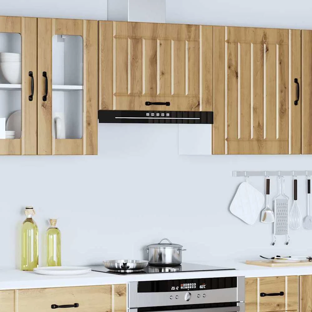 Sieninė virtuvės spinta "Lucca" Artisan Oak Engineered Wood