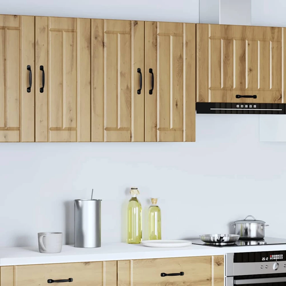 Sieninė virtuvės spinta "Lucca" Artisan Oak Engineered Wood