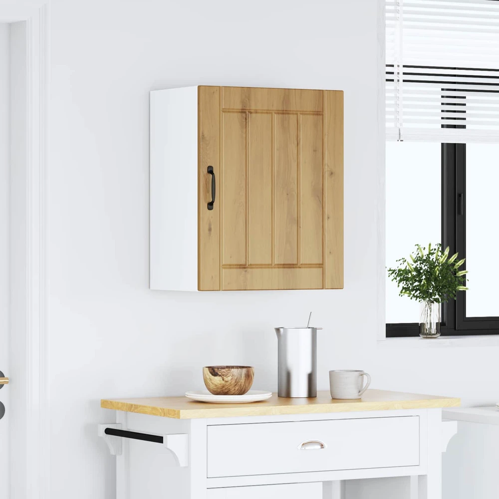 Sieninė virtuvės spinta "Lucca" Artisan Oak Engineered Wood