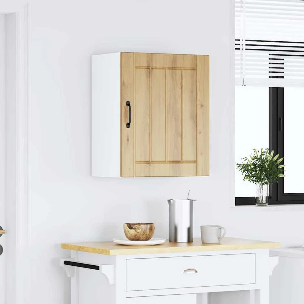 Sieninė virtuvės spinta "Lucca" Artisan Oak Engineered Wood