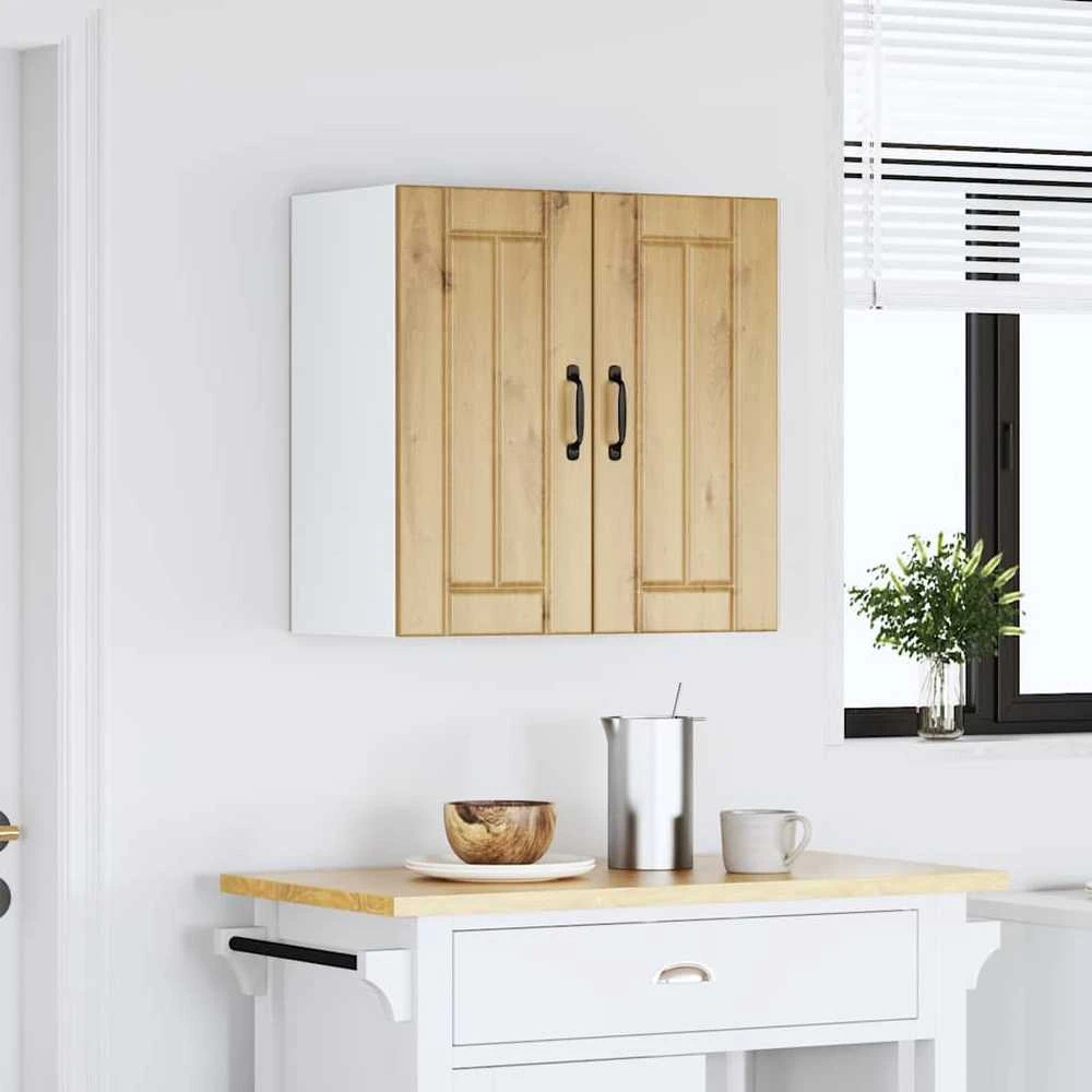 Sieninė virtuvės spinta "Lucca" Artisan Oak Engineered Wood