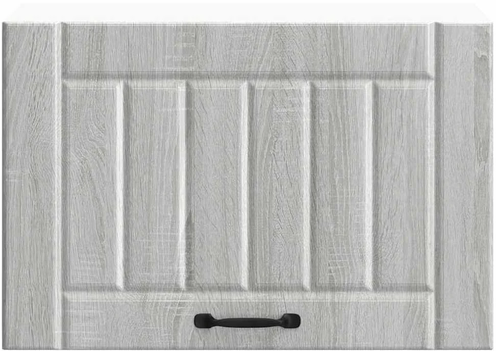 Sieninė virtuvės spinta "Lucca" Pilka Sonoma Engineered Wood