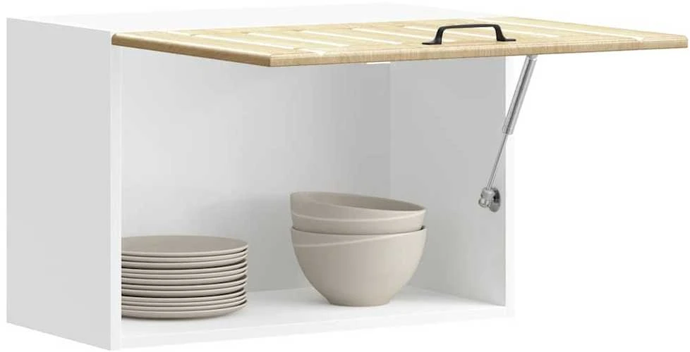 Sieninė virtuvės spinta "Lucca" Sonoma Oak Engineered Wood