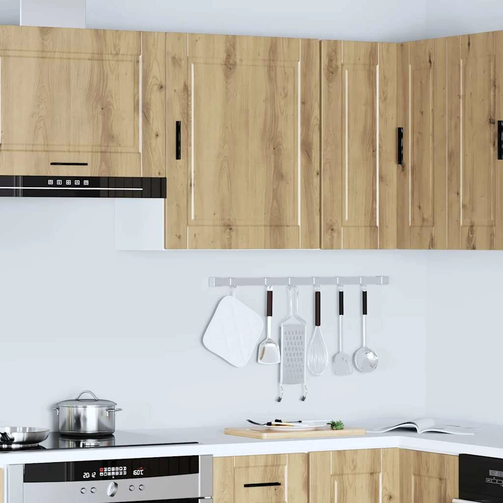 Sieninė virtuvės spinta "Porto" Artisan Oak Engineered Wood