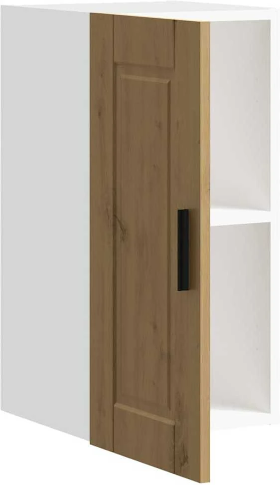 Sieninė virtuvės spinta "Porto" Artisan Oak Engineered Wood