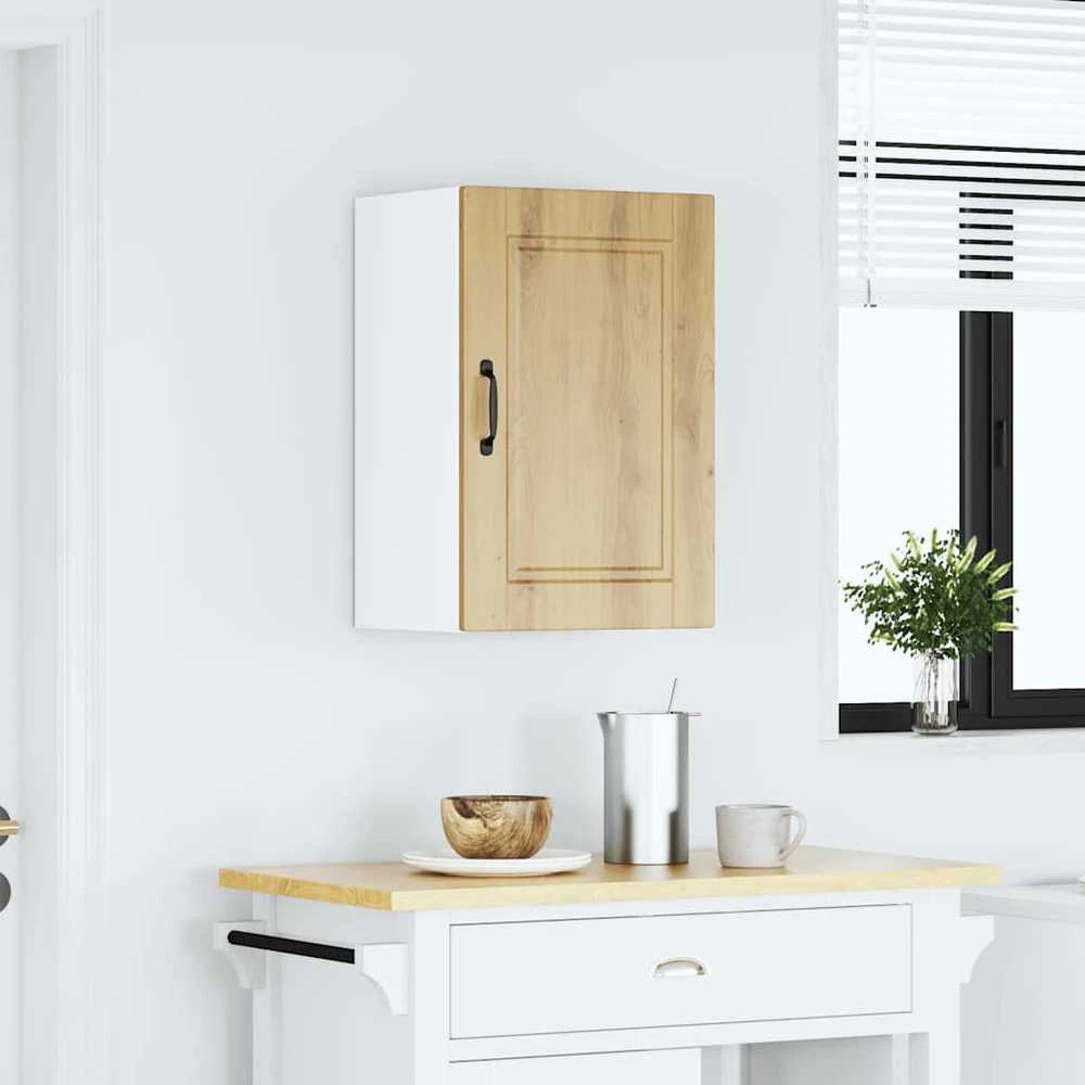 Sieninė virtuvės spinta "Porto" Artisan Oak Engineered Wood