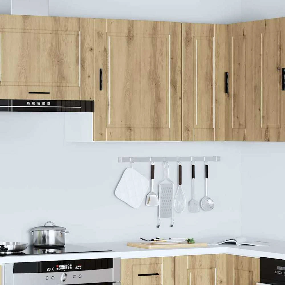 Sieninė virtuvės spinta "Porto" Artisan Oak Engineered Wood