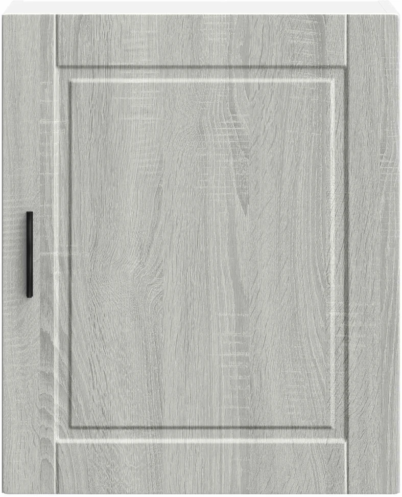 Sieninė virtuvės spinta "Porto" Pilka Sonoma Engineered Wood