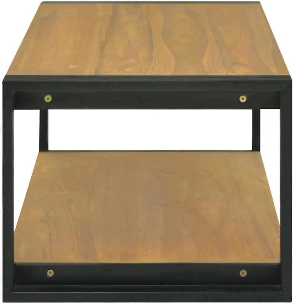 Sieninė vonios kambario spintelė, 110x45x35cm, tikmedis