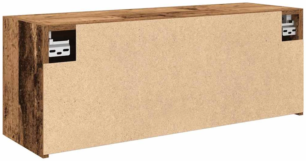 Sieninė vonios kambario spintelė, medienos, 80x25x30cm, mediena