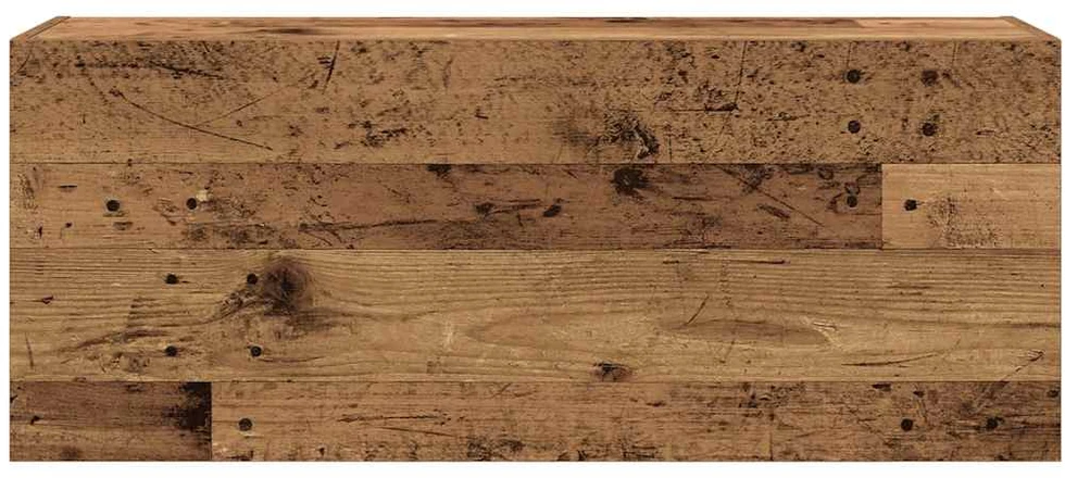 Sieninė vonios kambario spintelė, medienos, 100x25x40cm