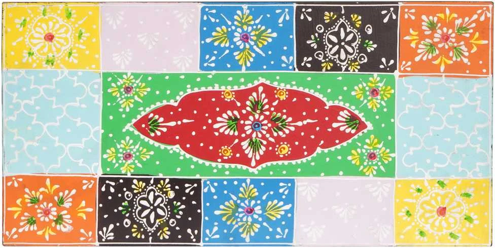Sieninės lentynos Sieninis Įvairiaspalvis 40 x 20 x 6 cm