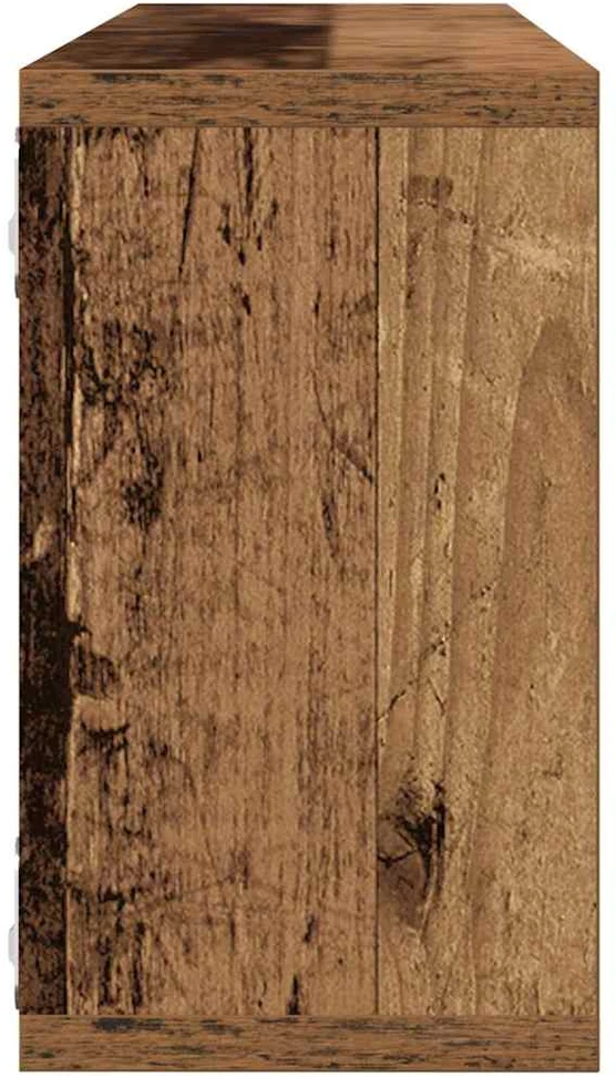 Sieninės lentynos 2 vnt. Senas medis 80 x 15 x 26 cm