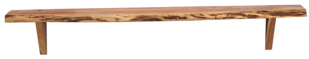 Sieninės lentynos, 2vnt., 110x20x18cm, akacijos masyvas