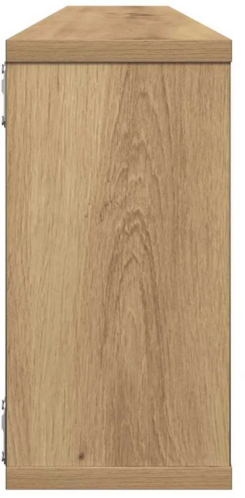 Sieninės lentynos, 2vnt., artisano, 100x15x30cm, mediena