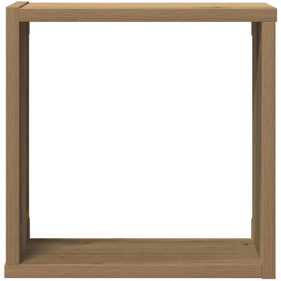 Sieninės lentynos, 2vnt., artisano, 30x15x30cm, mediena