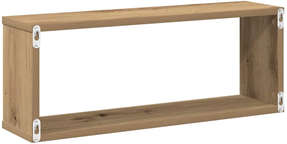 Sieninės lentynos, 2vnt., artisano, 60x15x23cm, mediena
