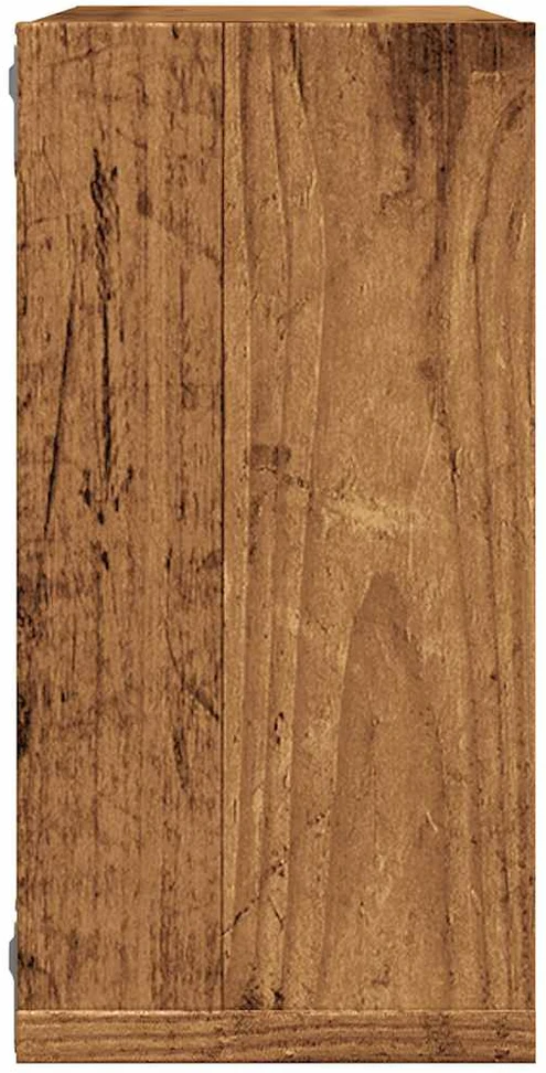 Sieninės lentynos, 2vnt., medienos, 30x15x30cm, mediena