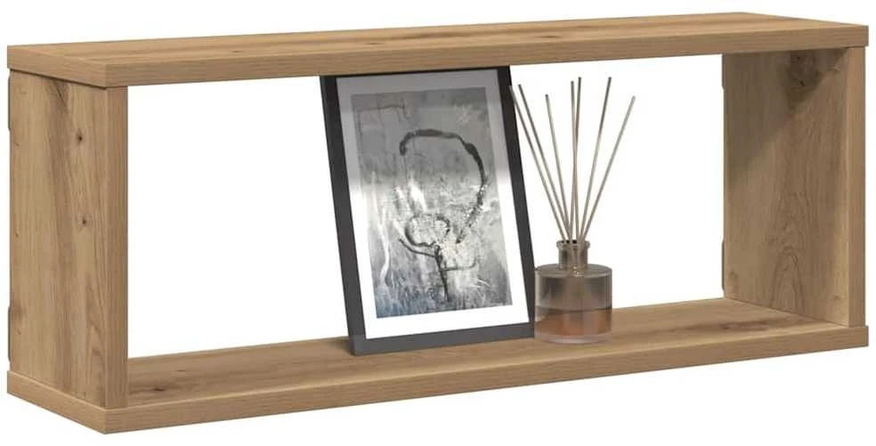 Sieninės lentynos, 4vnt., artisano, 60x15x23cm, mediena