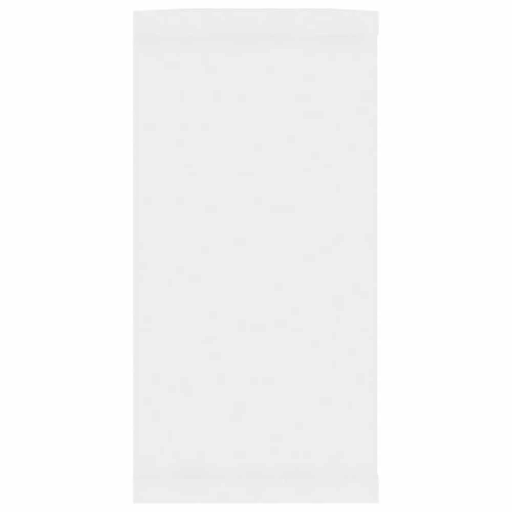 Sieninės lentynos, 4vnt., baltos, 100x15x30cm, apdirbta mediena