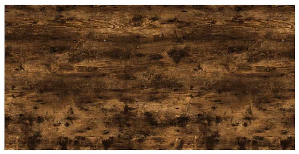 Sieninės lentynos, 4vnt., dūminio ąžuolo, 80x40x1,5cm, mediena