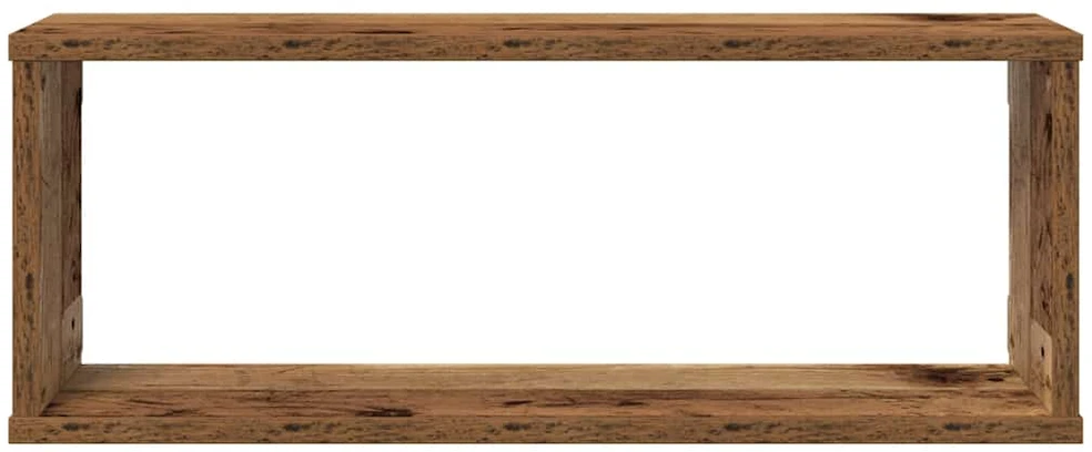 Sieninės lentynos, 4vnt., medienos, 60x15x23cm, MDP