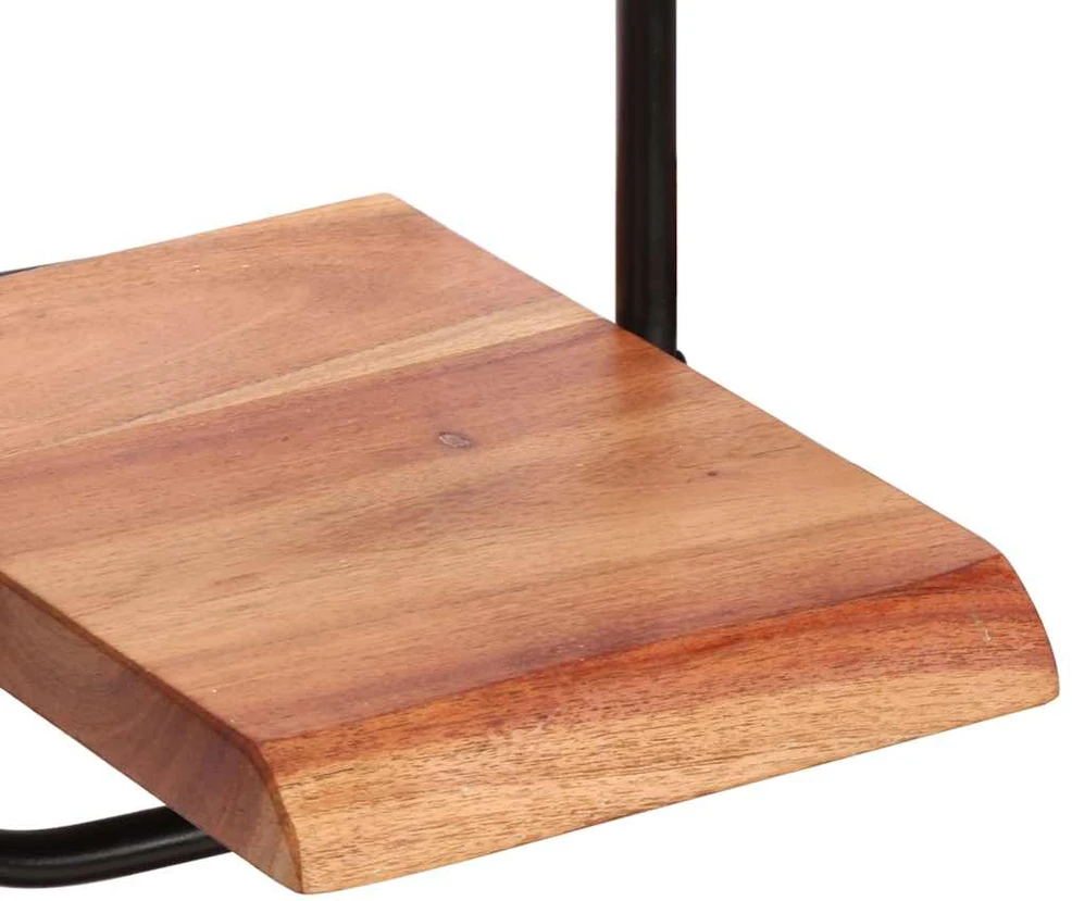 Sieninės lentynos, 5 vnt., akacijos masyvo medienos