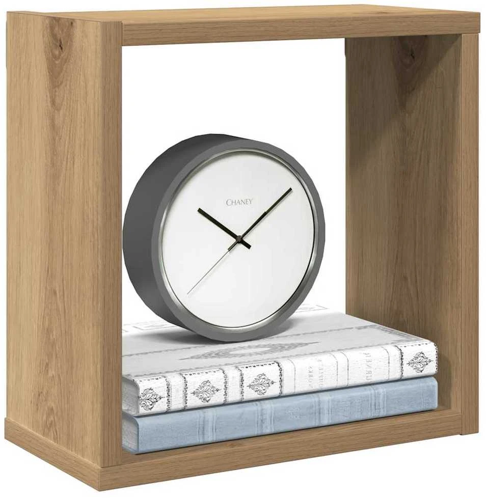 Sieninės lentynos, 6vnt., artisano, 30x15x30cm, mediena