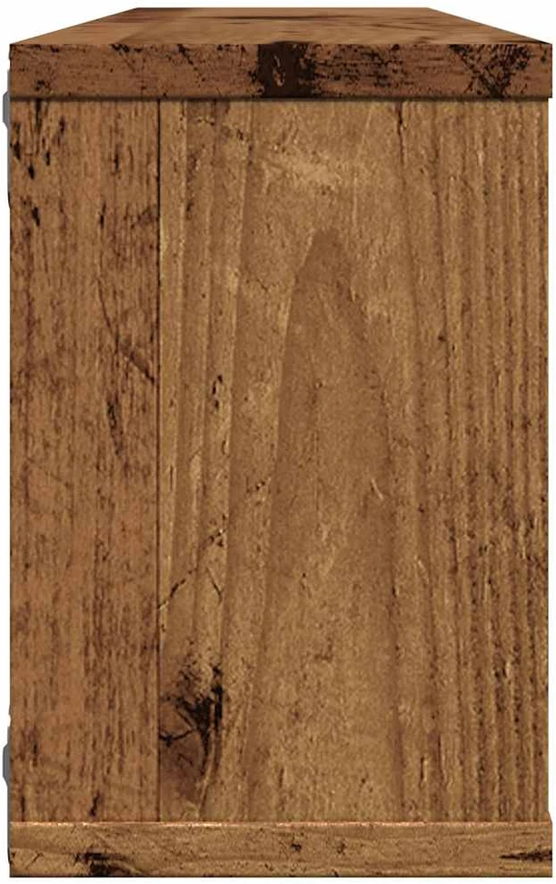 Sieninės lentynos, 6vnt., medienos, 60x15x23cm, MDP