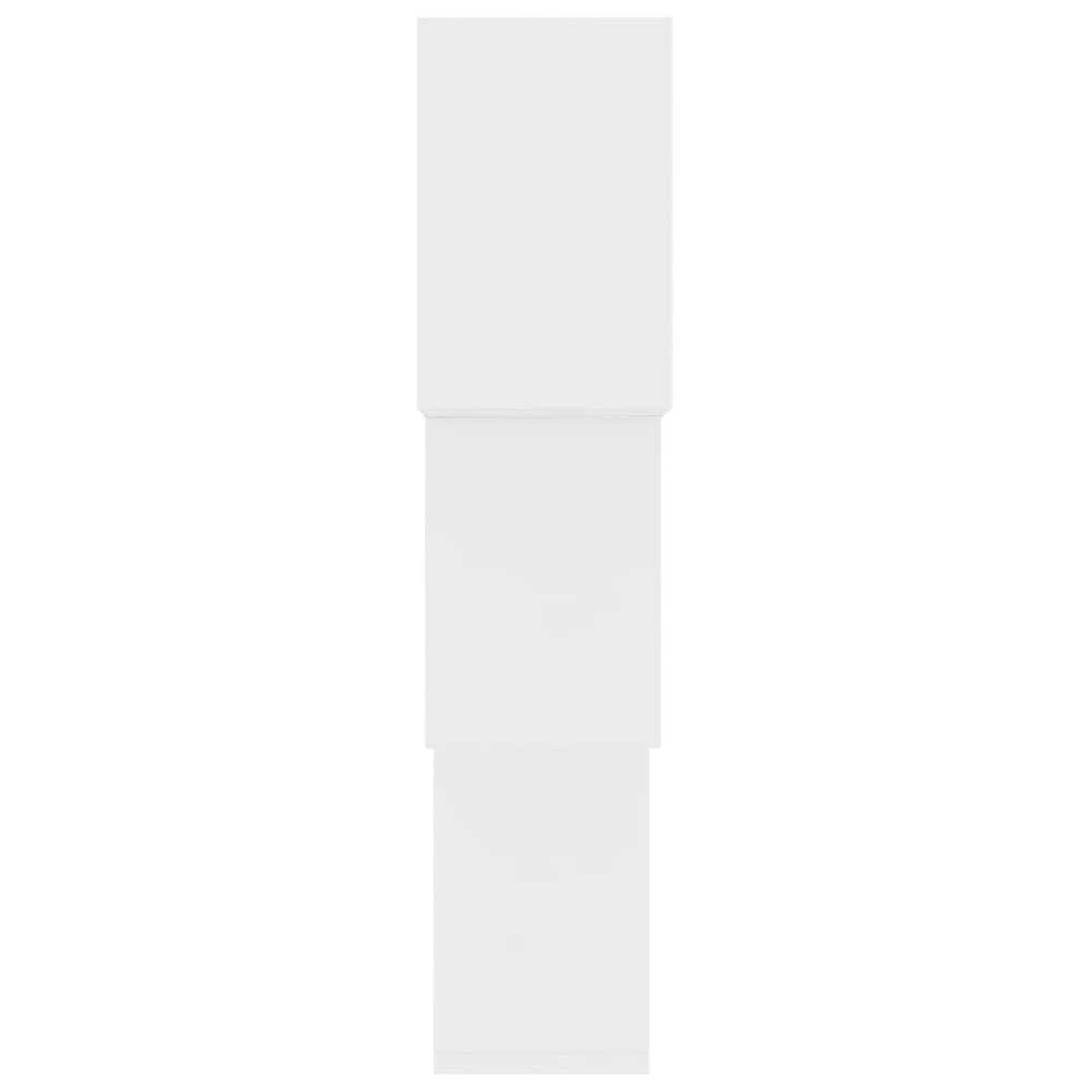 Sieninės lentynos, baltos sp., 68x15x68cm, MDP, kubo formos