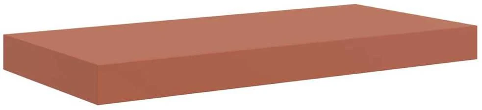 Sieninė lentyna 4 vnt. Raudona 50 x 23,5 x 3,8 cm