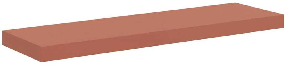 Sieninė lentyna 4 vnt. Raudona 90 x 23,5 x 3,8 cm