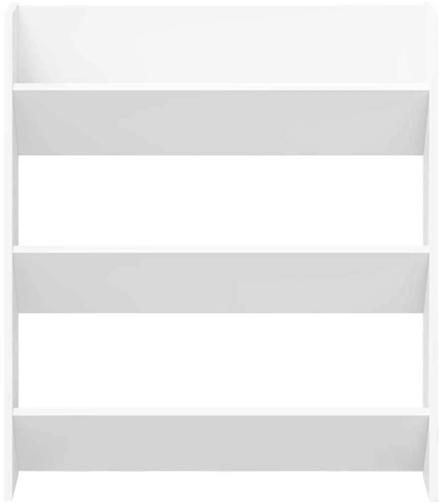 Sieninės spintelės batams, 2vnt., baltos, 80x18x90cm, MDP