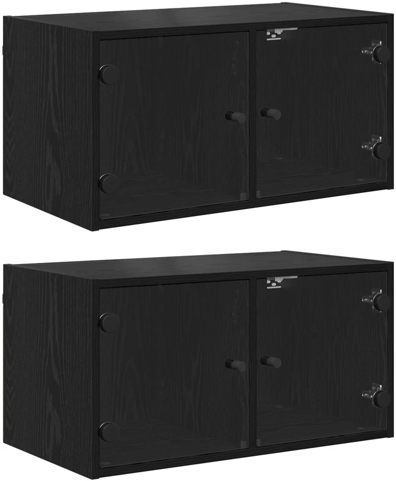 Sieniniai baldai 2 vnt. 68 x 37 x 35 cm Apdirbta mediena